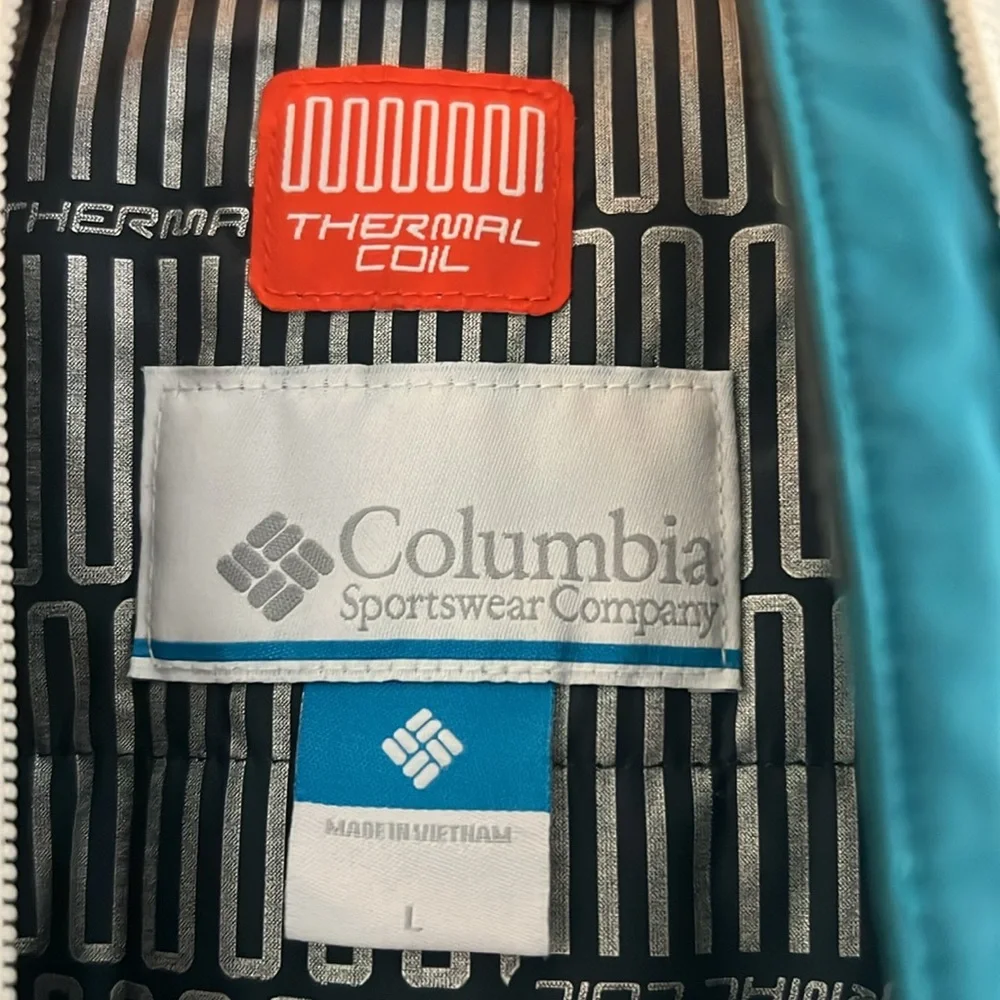 Columbia Blue and Gray Outdoor Jacket - Picture 2 of 4